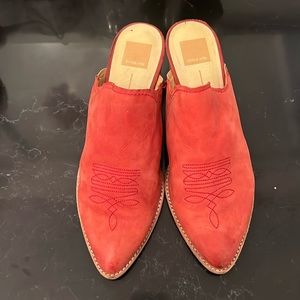 Dolce Vita heeled slides. Good condition